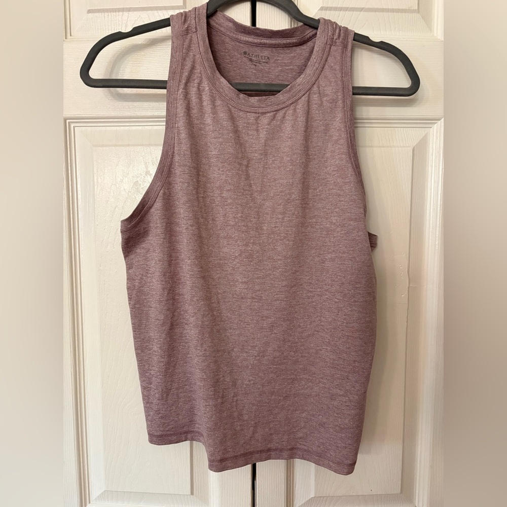 Athleta Purple Athletic Tank Top Medium.